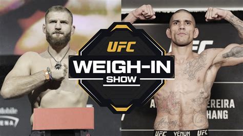 Ufc Live Weigh In Show Youtube