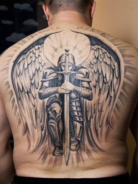 8 Powerful Protective Archangel Michael Tattoos Tattoodo Arte Del