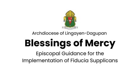 Full Text Archbishop Villegas Issues Guidance On Vatican Declaration