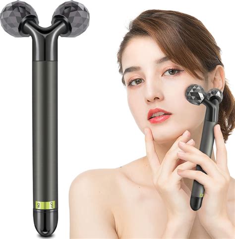 Heyfyv 3d Roller Face Massager Electric Facial Roller Massager Skin Care Face Roller