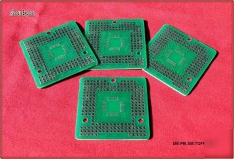 Tqfp 44 pin 0.8MM smt surface mount prototype board