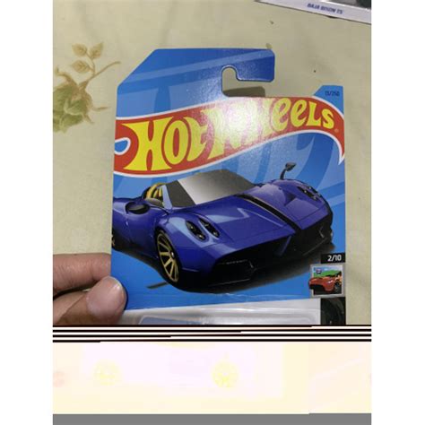 Jual Hot Wheels 17 Pagani Huayra Roadster Biru 2023 Kab Sidoarjo