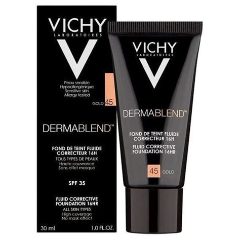 VICHY DERMABLEND Base Correctora Fluida Tono Nude Farmacia Más Vida