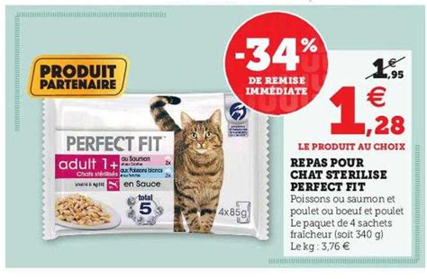 Promo Repas Pour Chat St Rilis Perfect Fit Chez U Express Icatalogue Fr