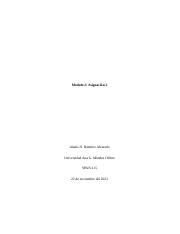 modulo 2 asignacion 2 docx Modulo 2 Asignación 2 Alanis N Ramírez