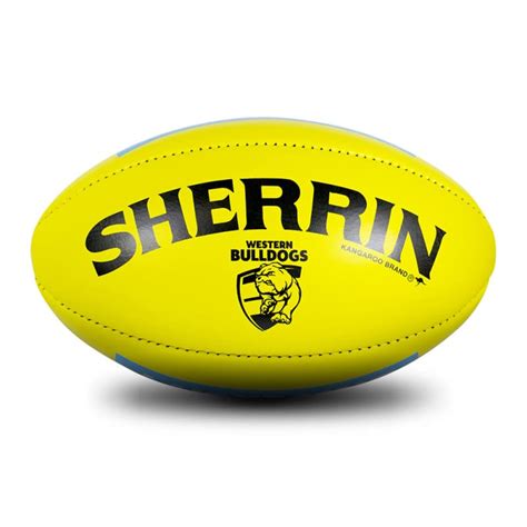 Personalised Western Bulldogs Ball