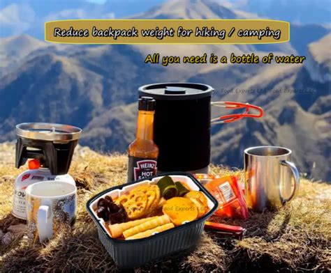 Instant Self Heating Hot Pot Lb Container Outdoor Fishing Hiking Easy Meal Ebay