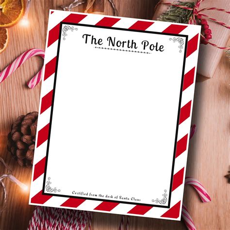 Letters From The North Pole Template