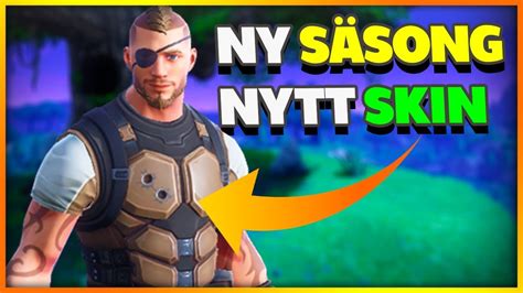 Fortnite Ny SÄsong Nytt Skin Battle Royale Gameplay På Svenska Youtube