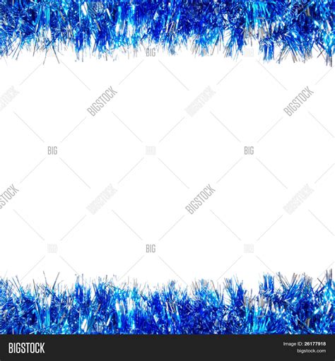 Blue Christmas Garland Image & Photo (Free Trial) | Bigstock