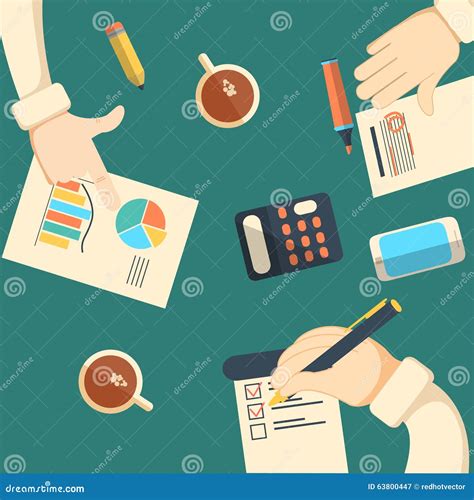 Anal Tica E Auditoria Financeira Do Neg Cio Ilustra O Do Vetor Ilustra O De Contabilista