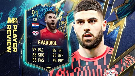 Tots Gvardiol Player Review Fifa Player Reviews Youtube