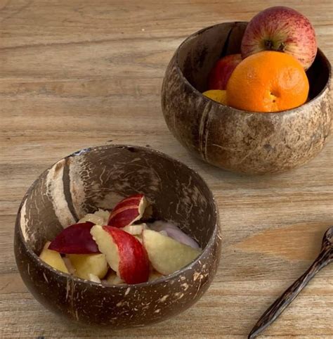 Coconut Shell Bowls From Vie Gourmet Coconut Shell Bowl Gourmet