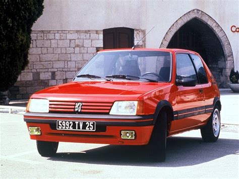 Peugeot 205 Gti Specs And Photos 1984 1985 1986 1987 1988 1989