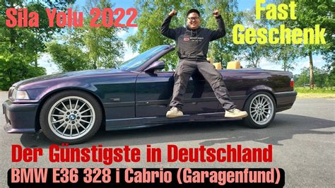 Fast Geschenkt BMW E36 328i Cabrio Garagenfund Gekauft Sila Yolu 2022