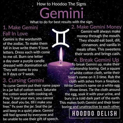 Ms Avi On Instagram “~ ~ How To Hoodoo The Signs Gemini ~ ~ Number 3