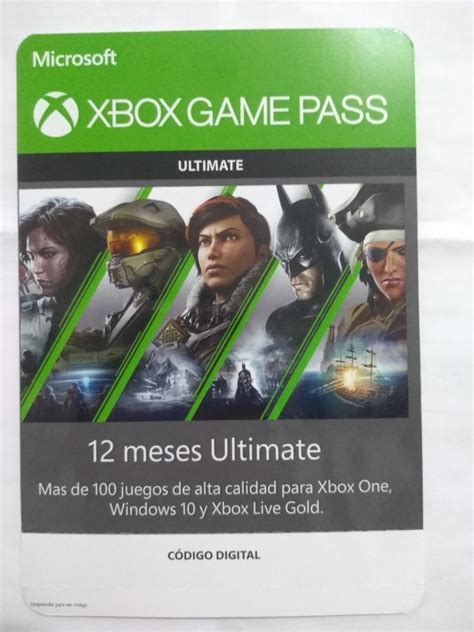 12 Meses Para Xbox Game Pass Ultimate Codigo Origina Mercado Libre