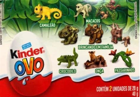 Kit 12 Kinder Ovo Natoons Menino menina 20g Ferrero Frete grátis