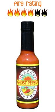 Dave's Gourmet Ghost Pepper Hot Sauce - Hot Sauces, Chili Peppers and More