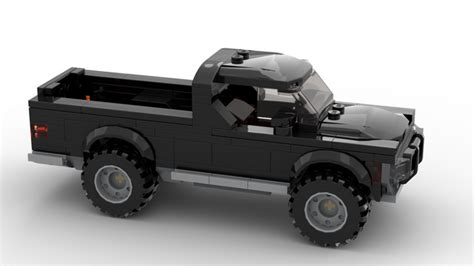 Lego Moc Pickup Dodge Ram Look A Like 6 Wide Speed Champions Size