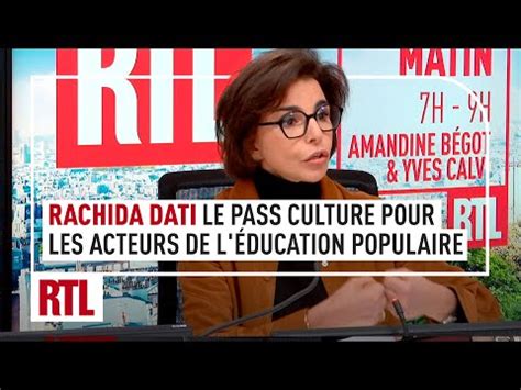 Pass culture Rachida Dati veut l élargir aux acteurs de l éducation