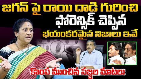 Sajjala Ramakrishna Reddy Comments On Forensic Reports Over CM Jagan