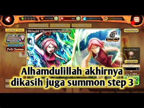 NXB NV Lanjut Summon Banner Sakura Uchiha Round 1 Step 3 Agus