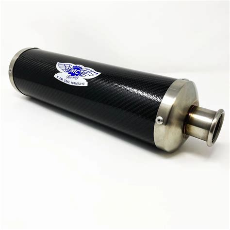 Mc Racing Carbon Short Kz Engine Exhaust Silencer Muffler