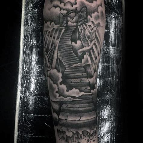 50 Heaven Tattoos For Men Higher Place Design Ideas