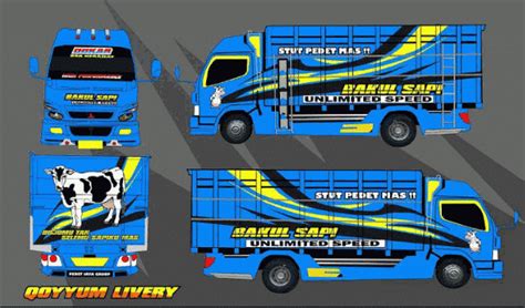 52 Trend Terbaru Mod Bussid Truck Canter Livery