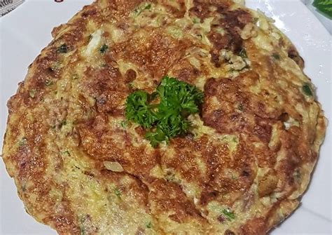 Resep Telur Dadar Kornet Oleh Desfita Mamicay Cookpad