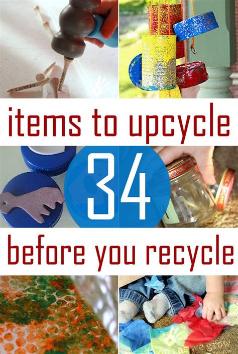 36 Upcycling Ideas For Kids Recycled Crafts And Activities For Kids To