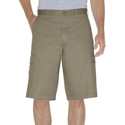 New Dickies Men S FLEX 11 Regular Fit Cargo Shorts 42 Khaki EBay