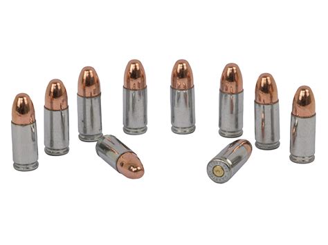 Dekopatronen Kaliber 9 x 19 mm 9 mm Luger mit Stahlhülse und ...