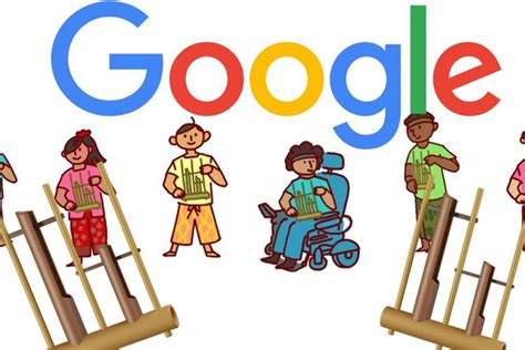 Jadi Google Doodle Sejarah Angklung Demi Nyai Sri Pohaci Lambang Dewi