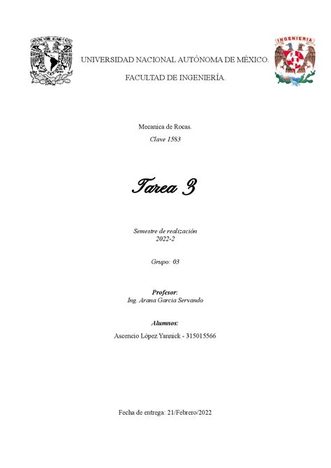Ejercicios Mecanica de Rocas | Apuntes de Mecánica de rocas | Docsity 