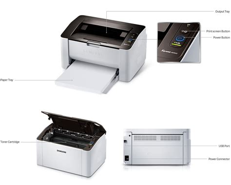 Samsung Sl M W Ppm X Dpi Xpress Mono Laser Printer