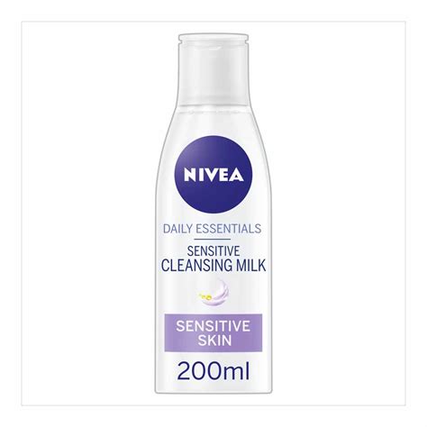 Nivea Daily Essentials Sensitive Cleansing Milk 200ml Wilko