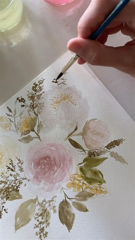 Loose Watercolor Florals Artofit