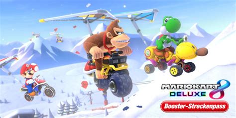 Mario Kart 8 Deluxe Booster Streckenpass Yoshis Eiland Strecke Zeigt