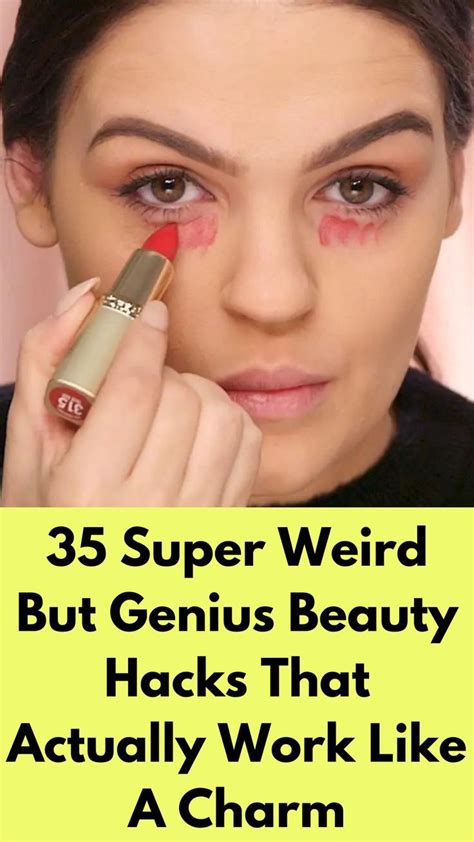 35 Super Weird But Clever Beauty Hacks That Actually Work Like A Charm