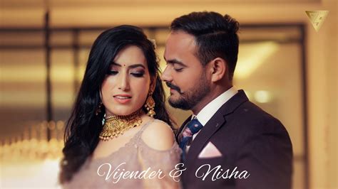 Vijender And Nisha Engagement Highlight Weddings By Gs Youtube