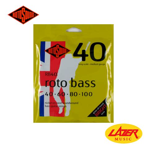 Rotosound Roto Bass Nickel Medium Bass Guitar Strings