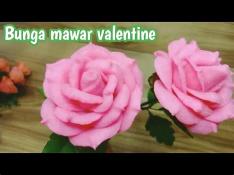 Membuat Bunga Mawar Pink Untuk Hari Valentine Ide Kado Untuk Hari