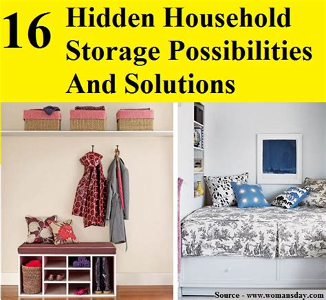 16 Hidden Household Storage Possibilities And Solutions - HOME and LIFE TIPS