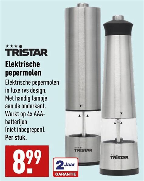 Elektrische Pepermolen Aanbieding Bij ALDI