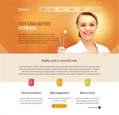 36+ Dental Website Themes & Templates | Free & Premium Templates