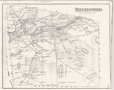 Vtransmaps Vermont Gov Maps Townmapseries Franklin Co Richford