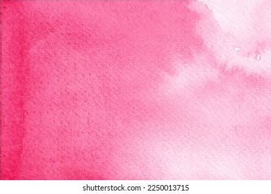 Pink Watercolor Paper Texture Pink Background Stock Vector (Royalty ...