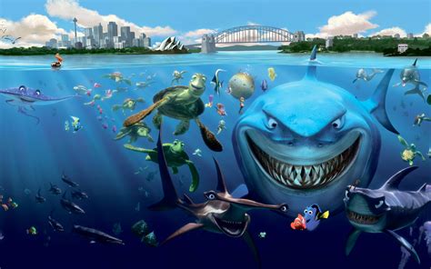 1920x1080 finding nemo, movies, animated movies, fish, underwater JPG 345 kb - Coolwallpapers.me!